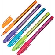 Ручка шар. Attache Glide TrioGrip 0,5мм син, мас, тр, асс