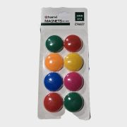 Магниты  08 шт. 30мм, блистер