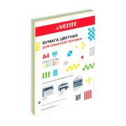 Бумага цветная deVENTE, ассорти, 5 цв., пастель (гол.,желт.,оранж.,роз., салат.)80 г/м², 100 л.