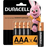 Батарейки DURACELL BASIC AАА/LR3-4BL/ 4штуки в упак, цена за 1шт