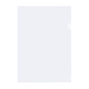 Папка-уголок А4, 180 мкм, прозрачная, бесцветная, СТАММ