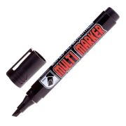 Маркер перманентный Crown Multi Marker 5 мм скошенный черный