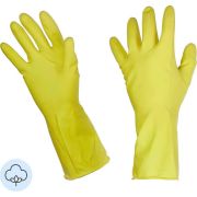 Перчатки резиновые PACLAN Professional латекс желтый р.XL