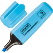 Маркер текстовыделитель Attache Palette 15мм голубой HL6010