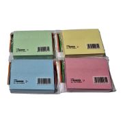 Самоклеящийся блок 38*51 мм, 100 л цвет ст.ассорти