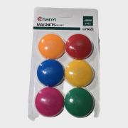 Магниты 40мм 6шт блистер