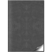 Ежедневник 2026 Croco FLEX A5 серый, 320 стр., иск. кожа, перф. угла, ляссе
